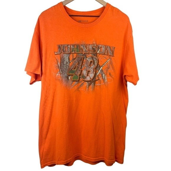 Nascar Jimmie Johnson #48 Graphic Camouflage T-shirt - Picture 1 of 5